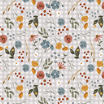 Farm Country by Blank Quilting Corp - Floral Gingham - 2779 90