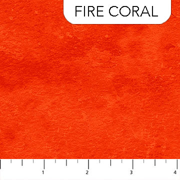 Northcott Toscana - Fire Coral - 9020 572