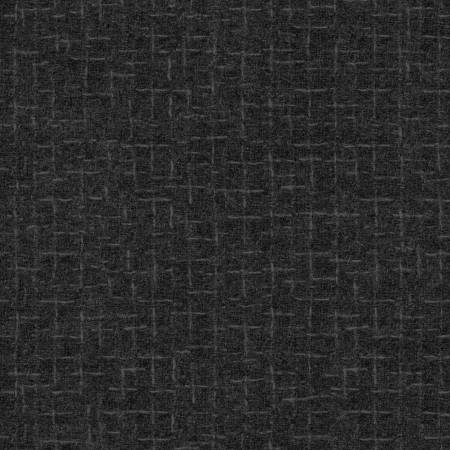 Charcoal Crosshatch Flannel by Maywood Studio - F18510M JK