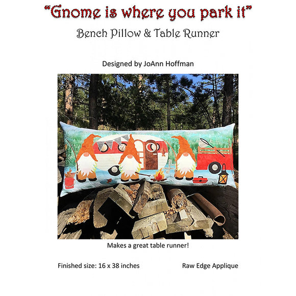 Gnome is Where You Park It - Bench Pillow