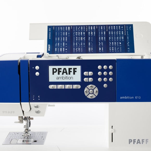 PFAFF ambition™ 610 Sewing Machine - 850224112