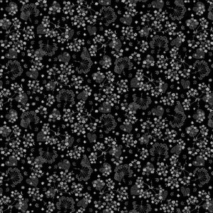 Black Harmony by Benartex Fabrics 108" Wide Back - 13509WB 12