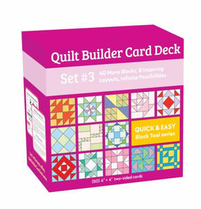 Quilt Builder Card Deck Set #3 - Pre Order