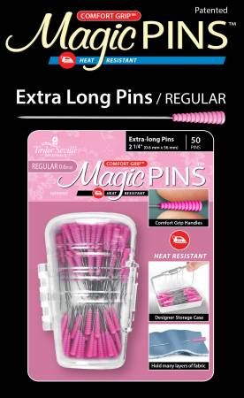 Magic Pins Extra Long Regular 50pc - 219546