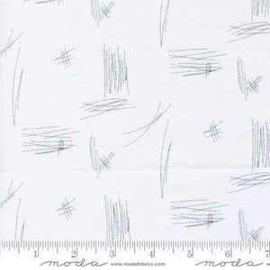 Bluish Stitches Chalk by Zen Chic for Moda 1822 12