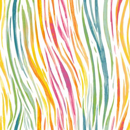All Big Things - Multi Rainbow Zebra - 7317S-246