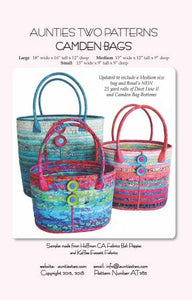 Camden Bags by Aunties Two Patterns - AT285