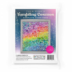 Tumbling Cosmos Pattern and Paper Pieces COMPLETE KIT