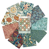 Sheryl Quilt Kit using William Morris Fabric