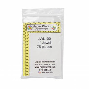 Paper Piece Jewel Pack 1" 75pc - JWL100