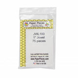 Paper Piece Jewel Pack 1" 75pc - JWL100