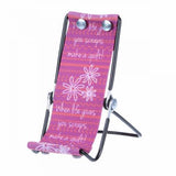 Smartphone Lounger - Purple - When Life Gives You Scraps Make A Quilt