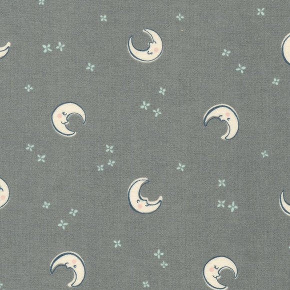 Over the Moon Flannel - Grey Moon - 21892 304