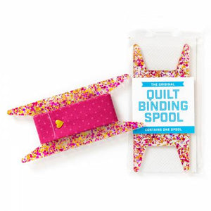 Binding Spool Pink & Gold Glitter # SSC-302