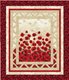 Stonehenge Oh Canada II Scattered Poppies Cream Quilt Kit
