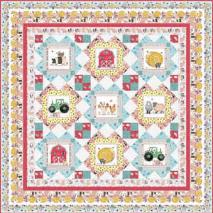 Hay Day Quilt Kit #2 - 53" x 53"