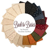 Back to Basics by Kansas Troubles for Moda - 5" Charm Pack