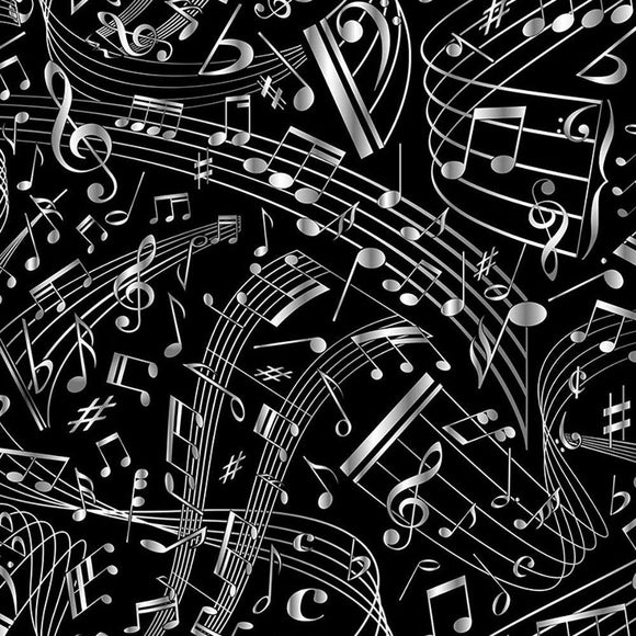 Orchestra Swirling Music - C7587 BLK