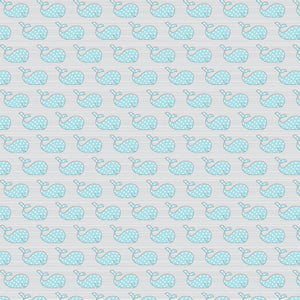Adorable Whale - Teal - 13020B 85