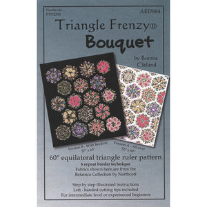 Triangle Frenzy Bouquet Pattern