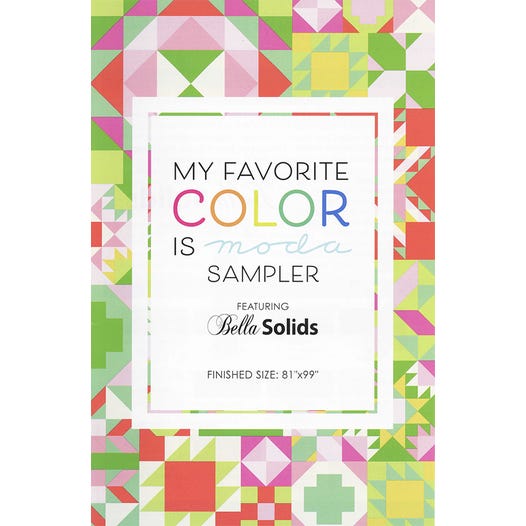 My Favourite Colour is Moda - Booklet Sale $5