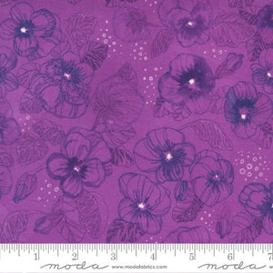 Pansy's Posies - Plum Floral - 548721 14