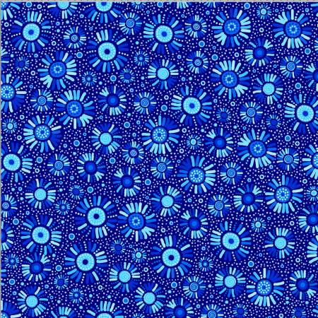 Pannotia - Mums Blue Digitally Printed - 59-5631