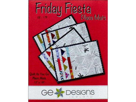Friday Fiesta Placemats Pattern