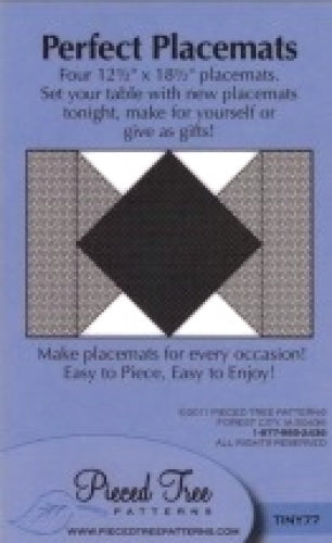 Perfect Placemats Pattern Card