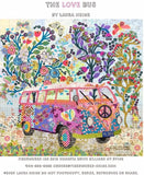 The Love Bus Collage by Laura Heine
