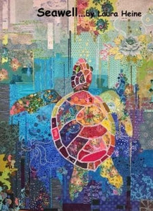 Turtle "Seawell" Collage by Laura Heine