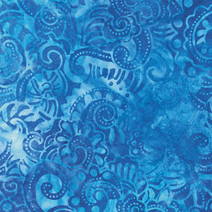 Rainforest Batik - Mod Paisley Blue/Violet - 09218 56