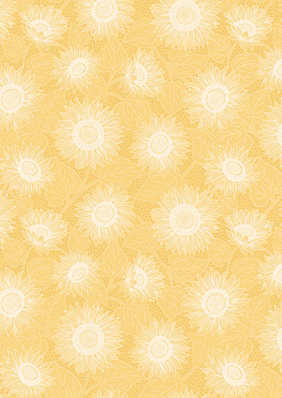 Sunflowers - Pale yellow sunflowers mono - 6745 1