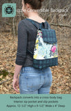 Izzie Convertible Backpack Pattern