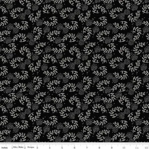 Fleur Noire - Sprig Black - RBF12522 BLK