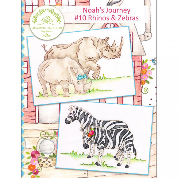Noah's Journey #10 - Hand Embroidery Pattern