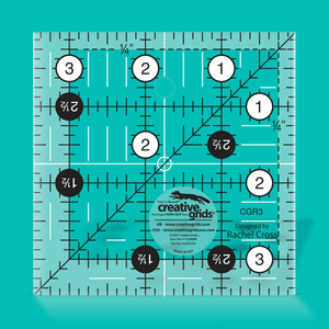 3.5" Square Ruler by Creative Grid - CGR3