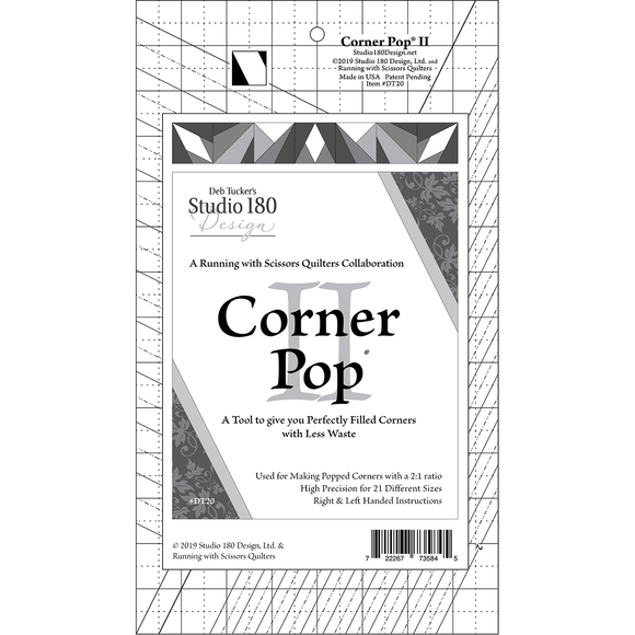 Corner Pop II Ruler by Deb Tucker