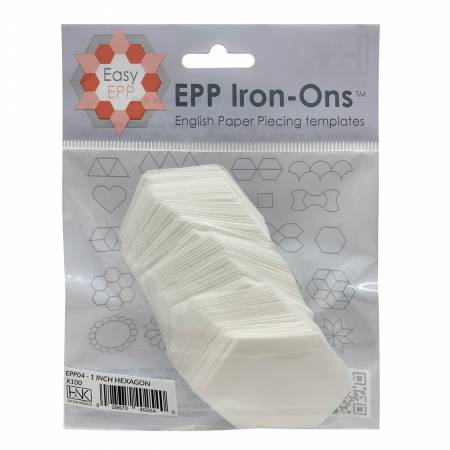 EPP Iron-Ons 1in Hexie x 100pk - EPP04