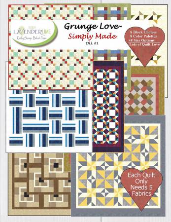Grunge Love Simply Made Pattern Book - Sale $10