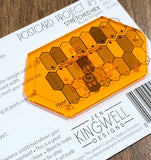 Postcard Projects by Jen Kingwell - #5 Stretched Hex