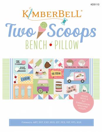 Two Scoops Bench Pillow CD- KD5113