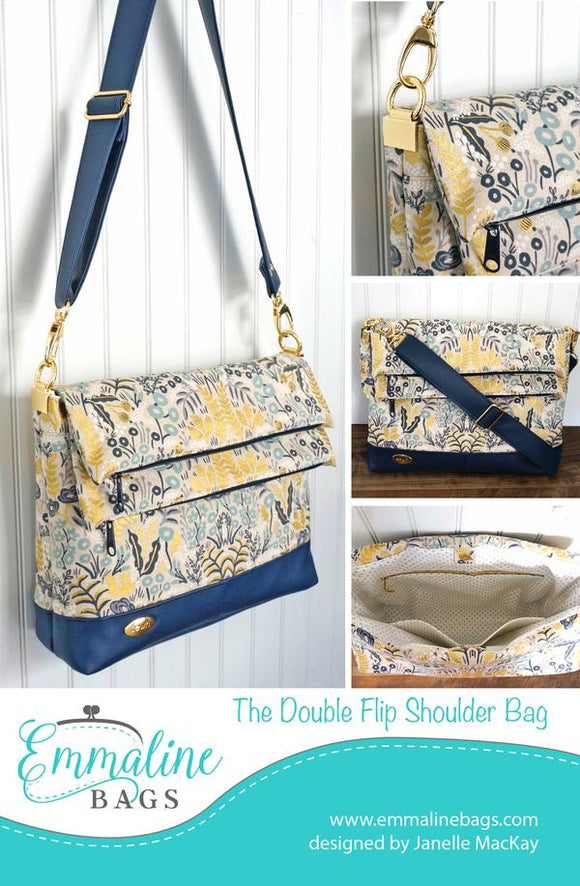 Double Flip Shoulder Bag Pattern