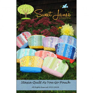 Quilt As You Go Pouch by Sweet Janes