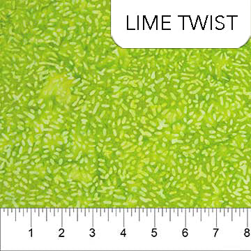 Banyan Ketan Batiks - Lime Twist - 81000 710