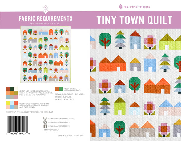 Tiny Town Quilt by Pen + Paper Patterns