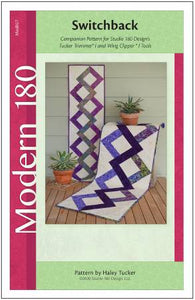 Switchback by Modern 180 Table Runner Pattern