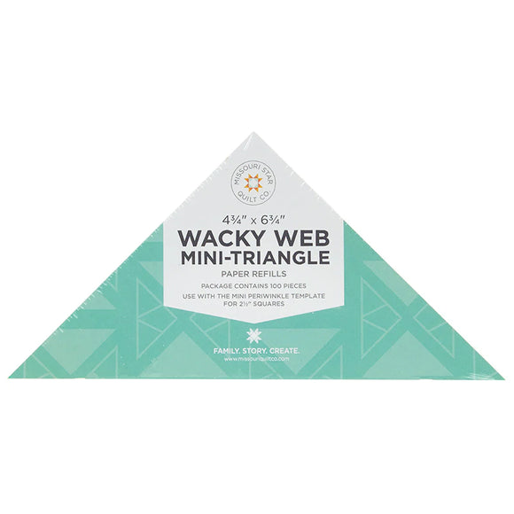 Wacky Web Mini-Triangle Paper Refills by Missouri Star Quilt Co - NOT5537