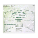 Scallops, Vines, and Waves Template Ruler