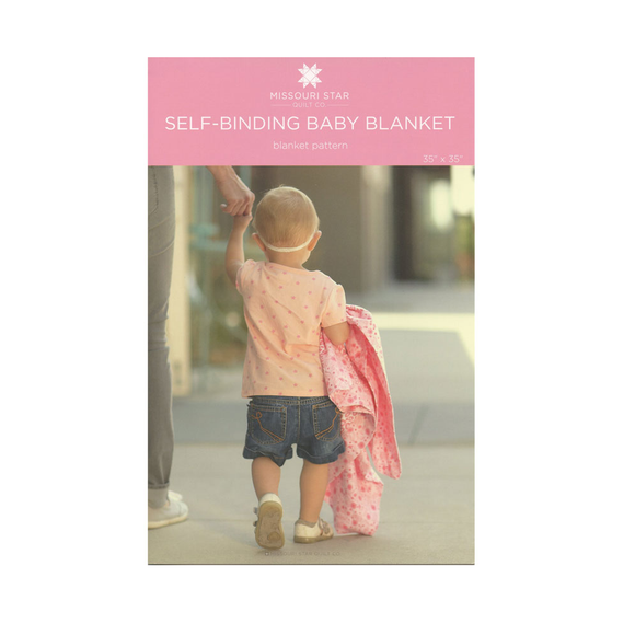 Self Binding Baby Blanket Pattern